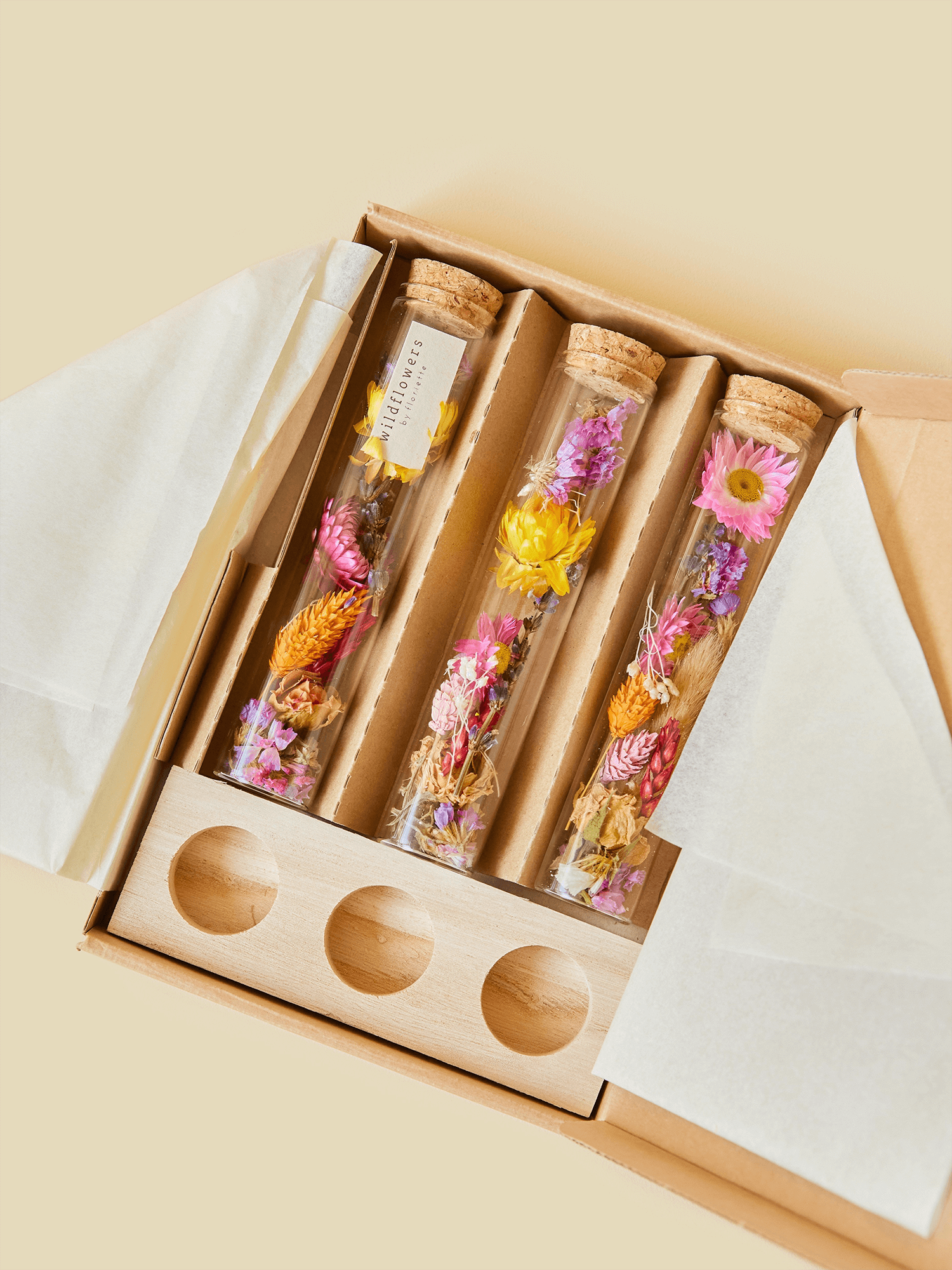 Droogbloemen Message in a box – Large