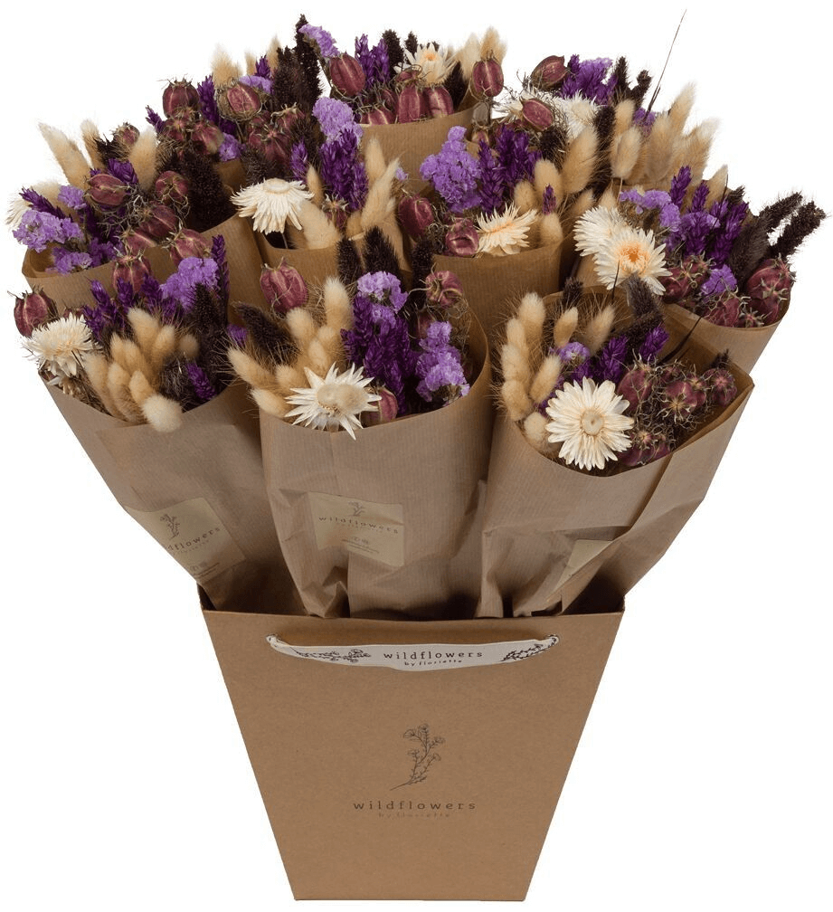 Bouquet sec de fleurs des champs Market More – Violette des prés